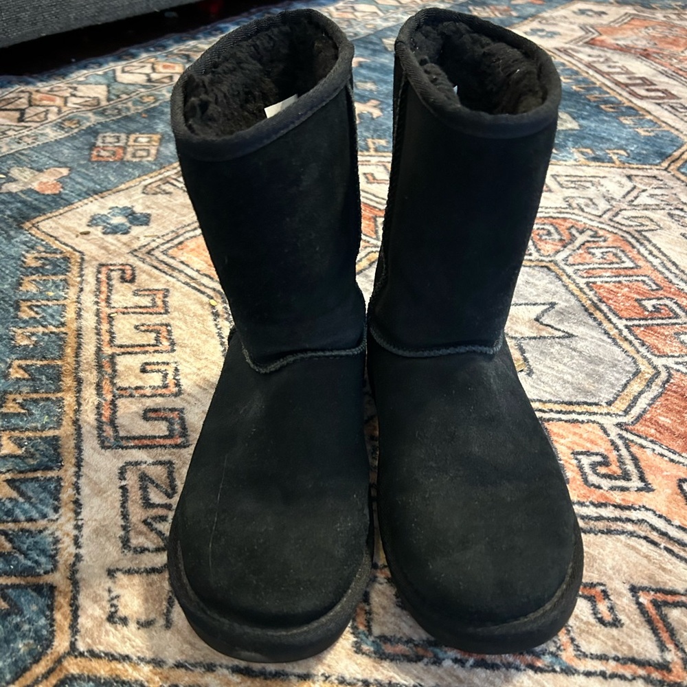 Black Koolaburra UGG boots Sherpa lined